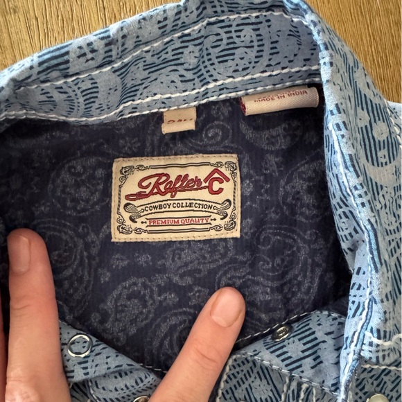 Western Paisley Snap Button Onsie 24m​ - Picture 3 of 3